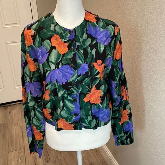 AnnTaylor Vintage 1980 Button DownBlouse - Picture 1 of 4